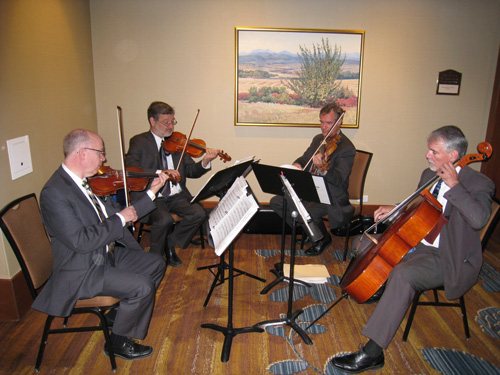 Banquet Reception Quartet entertainment