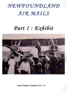 Newfoundland Air Mails Part I book cover