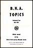 BNA Topics cover for #258