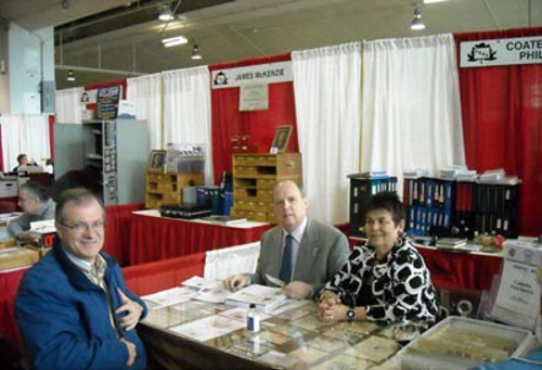 Jim Watt with Bill and Shirley Coates