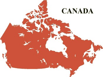 Map of Canada