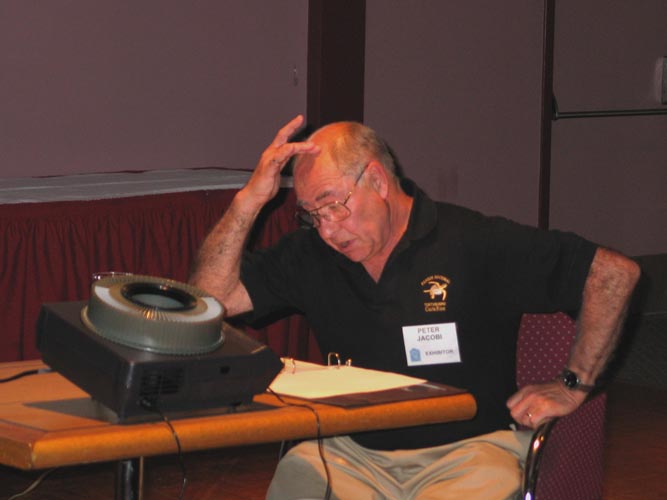 Pete Jacobi presenting 'Gold Mining in the Kootenays'